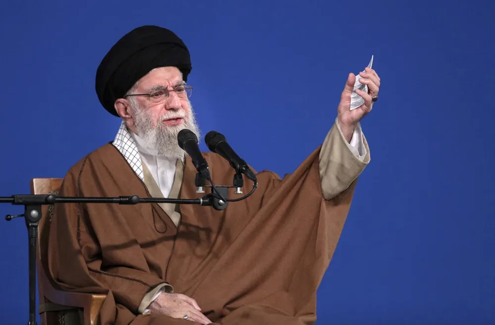 Iran's Khamenei Claims Victory Over Israel, Warns of Future Retaliation Against U.S.