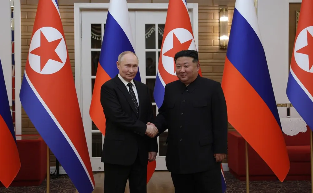 Kim Jong-un Reaffirms Commitment to Strengthen Ties with Russia in New Year Message to Putin