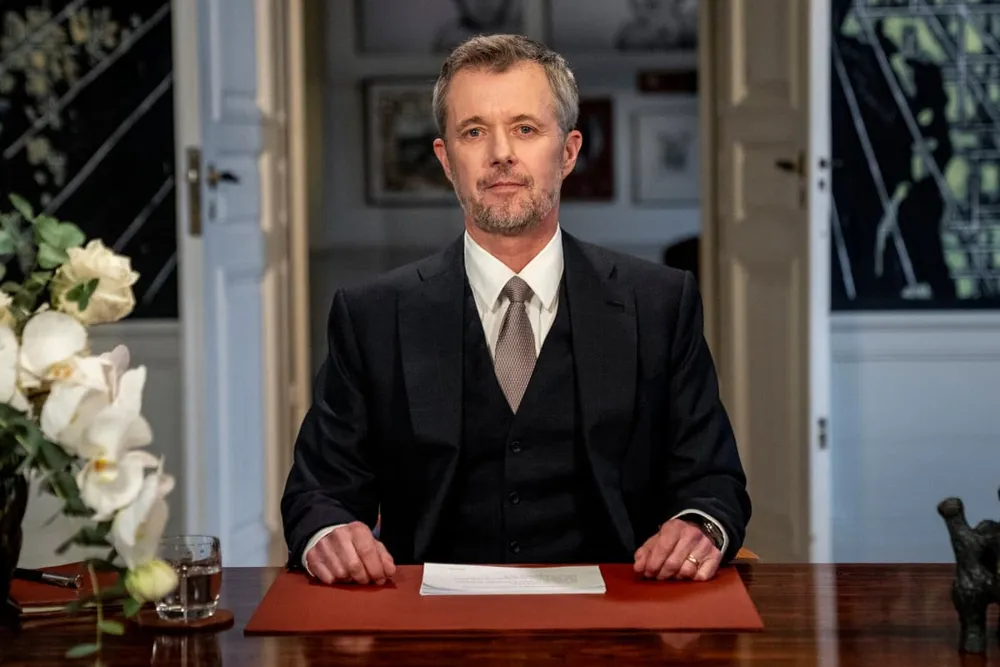 King Frederik of Denmark Delivers His Inaugural New Year's Eve Address