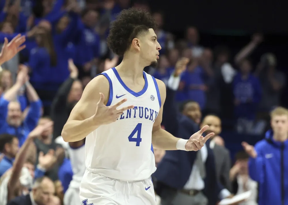 Koby Brea guides No. 10 Kentucky to a 106-100 victory over No. 6 Florida