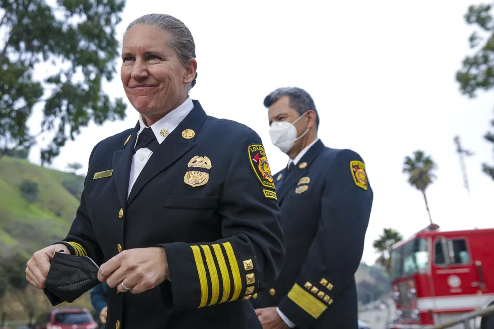 Los Angeles Fire Chief Kristin Crowley Faces Off with Mayor Over Crunch Time of Wildfires