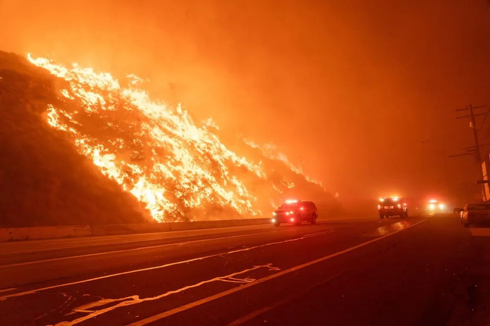 LA Fires and Winter Drought Tied to Ocean Heat