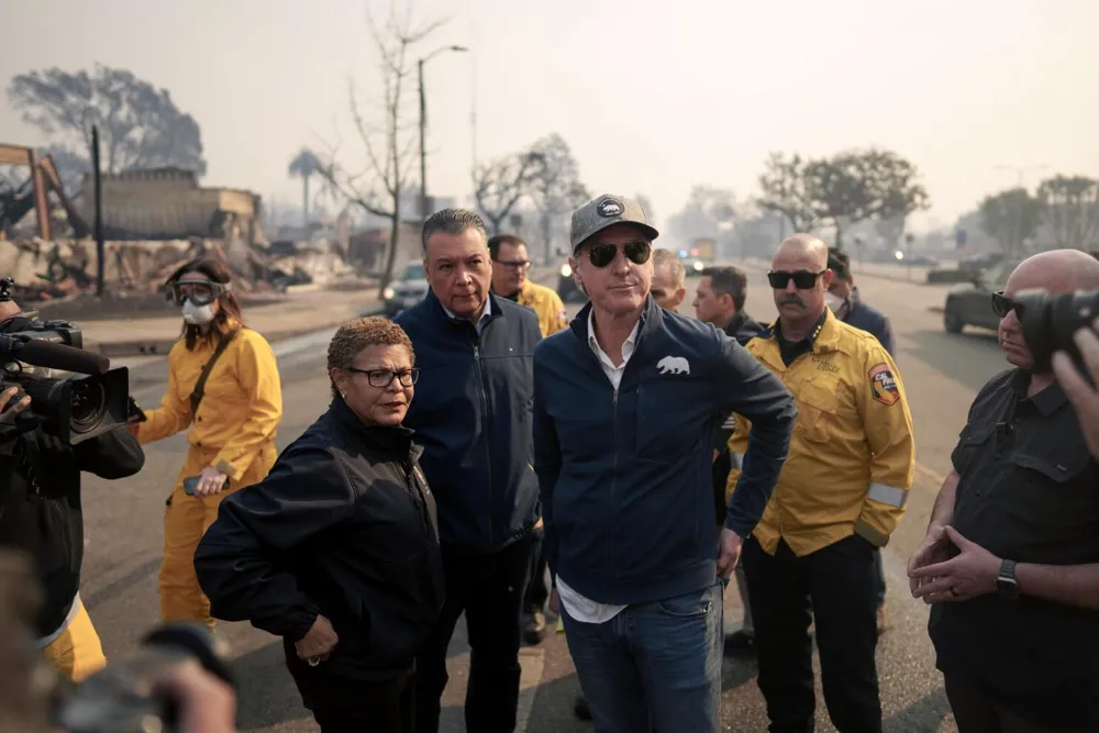 L.A. Mayor Karen Bass Responds to Wildfires While Abroad on Africa Trip