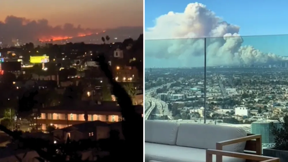 LA Residents Document Devastating Palisades Fire Through Social Media Amid Mass Evacuations