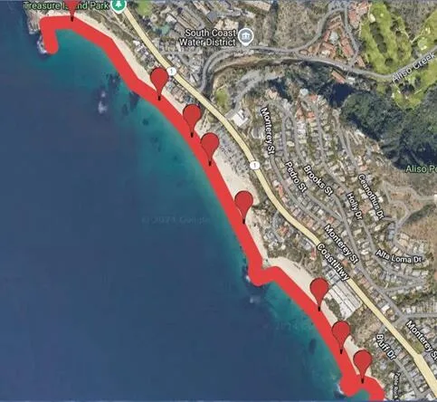 Laguna Beach Closes Significant Coastal Areas Following 465,000-Gallon Sewage Spill