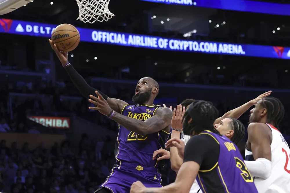 Lakers Dominate Wizards 111-88, LeBron Achieves 121st Triple-Double