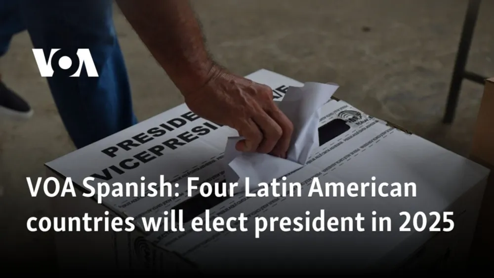 Latin America Set for Presidential Elections in 2025 Across Four Nations