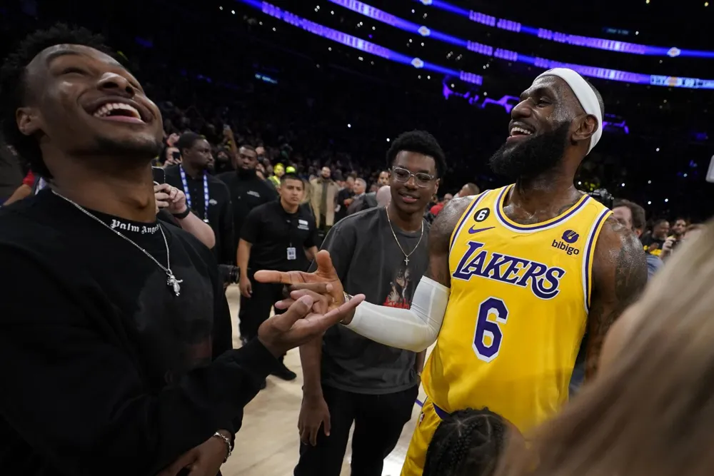 LeBron James Eyes Playing Alongside Sons Bronny and Bryce in NBA