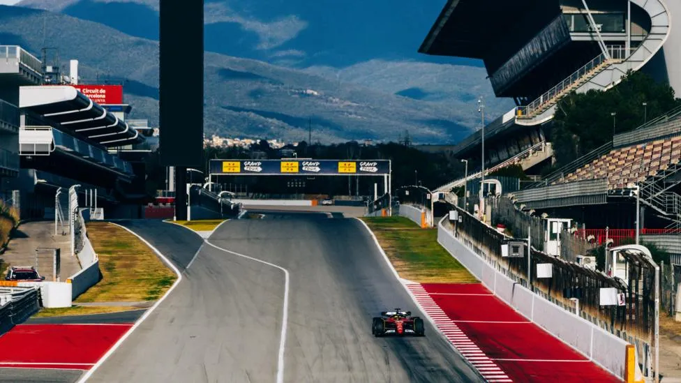 Lewis Hamilton Crashes Ferrari During Barcelona F1 Pre-Season Testing