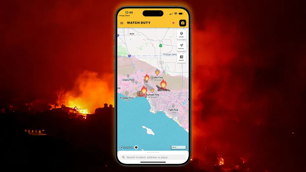 Life-Saving Wildfire App Watch Duty Takes Center Stage in LA Fires