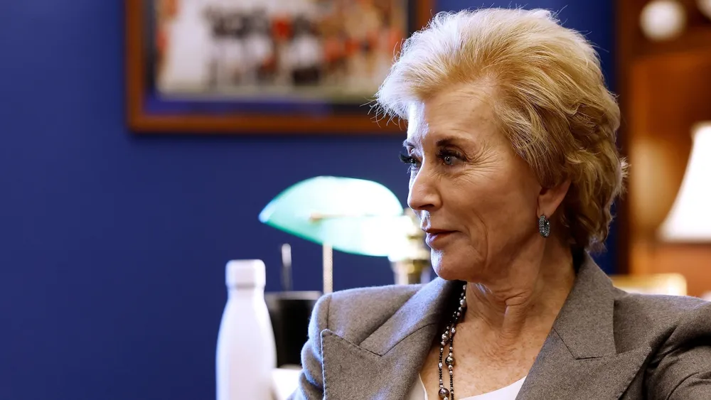 Linda McMahon's Prospects as Secretary of Education Gain Attention