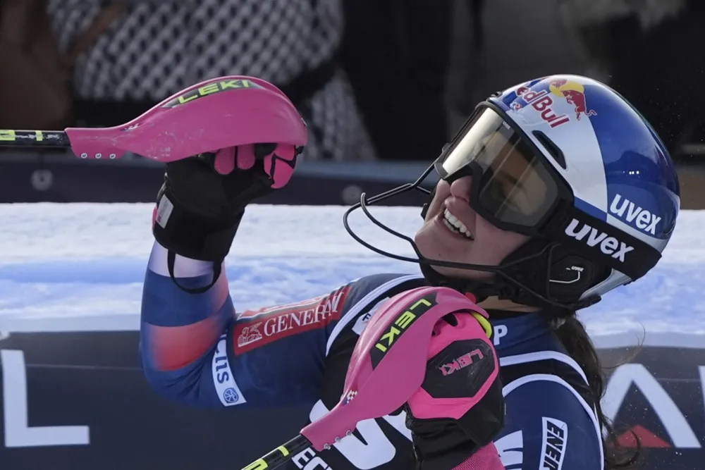 Ljutic secures consecutive World Cup slalom victories, takes lead in standings