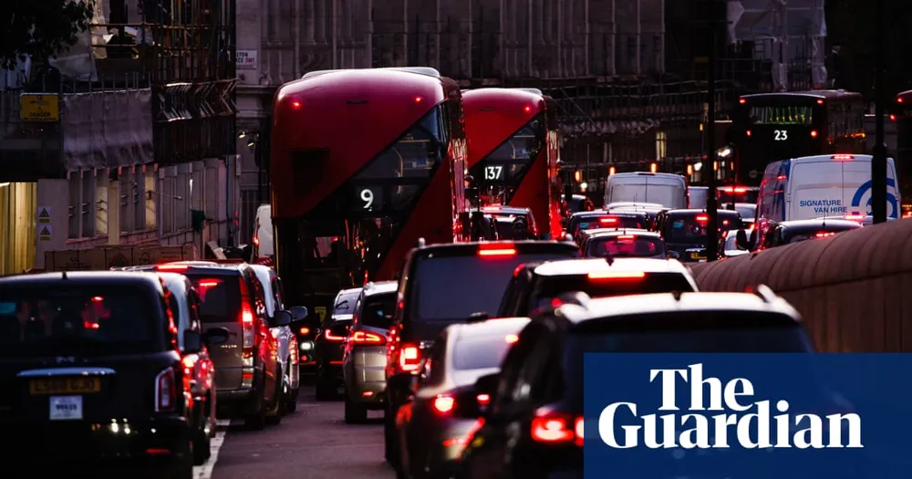 London Tops European Traffic Congestion, Drivers Stuck for Average 101 Hours