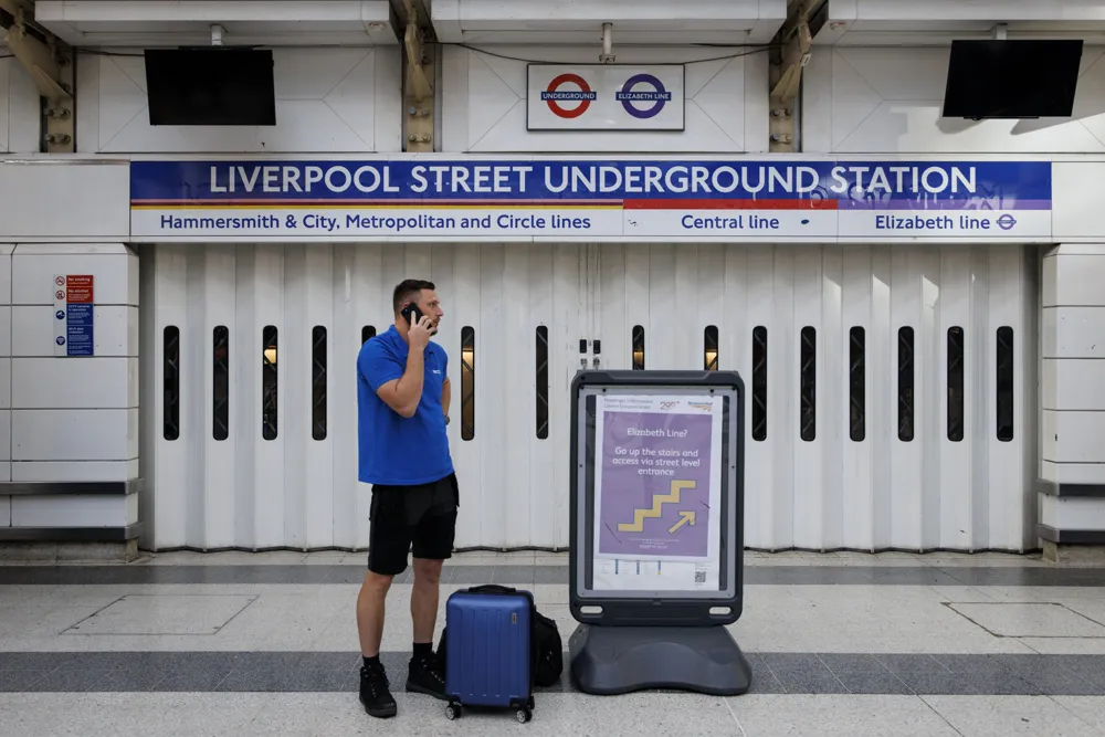 London Underground Workers Initiate Weeklong Strike, Causing Major Travel Disruptions