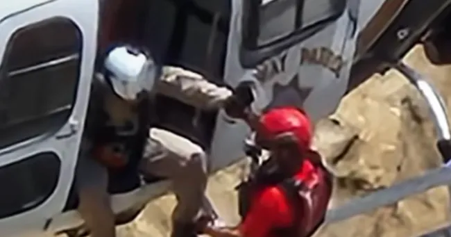 Long Beach Man Rescued After Being Trapped Behind Waterfall for Two Days