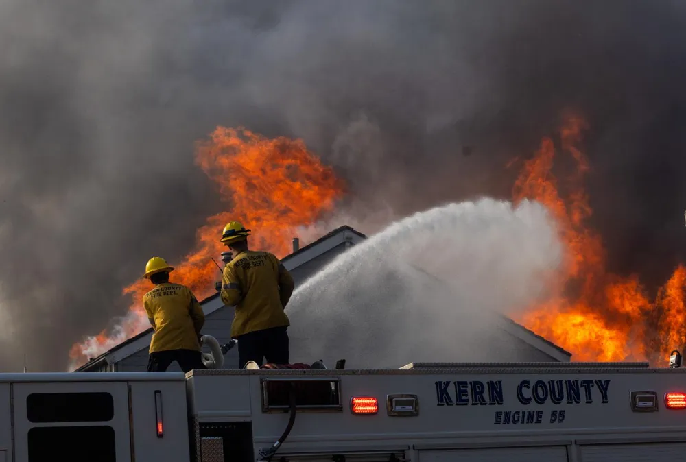 Los Angeles Firefighters Overwhelmed by Multiple Fires, Additional Help Arrives