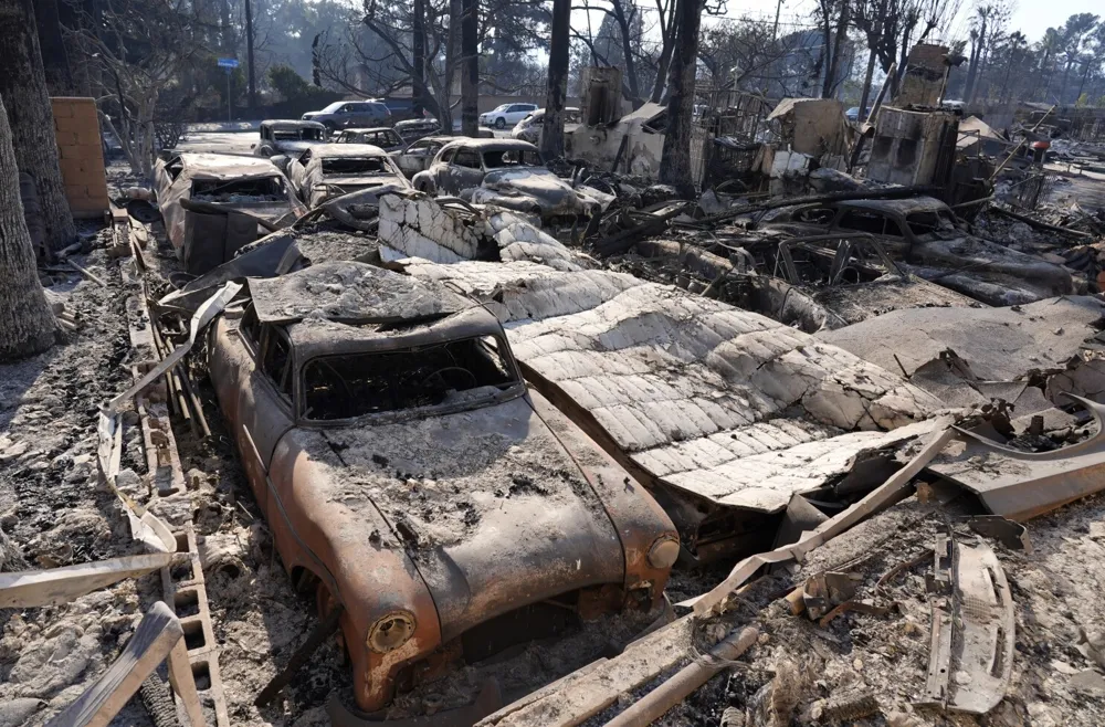 Los Angeles Wildfires: Clarifying Structure Damage Tally Includes Vehicles