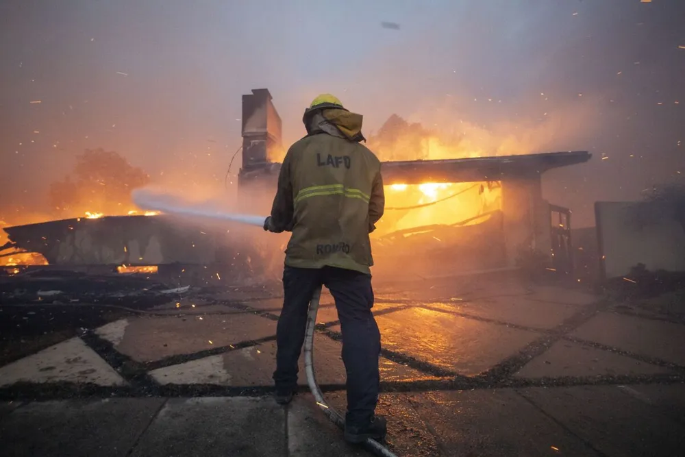 Los Angeles Wildfires Estimated to Cause Over $50 Billion in Damages