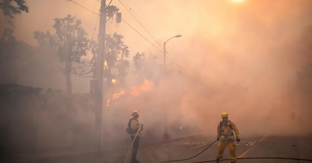 Los Angeles Wildfires Impact Air Quality, Health Risks Highlighted