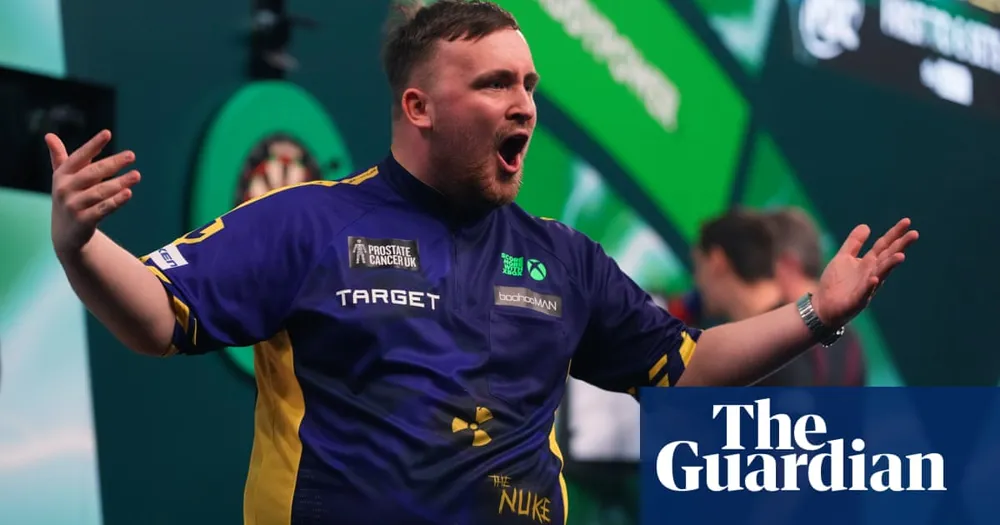 Luke Littler advances to world darts final, facing off against Michael van Gerwen