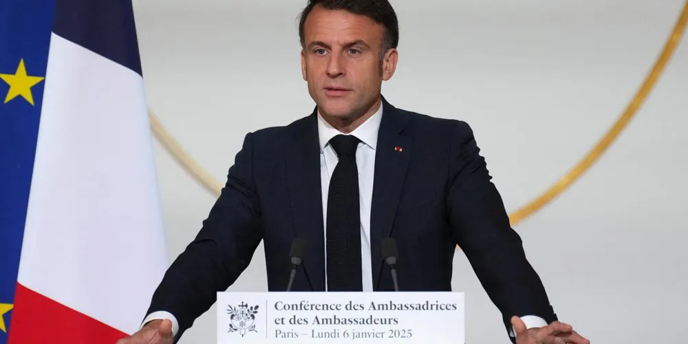 Macron Calls for Realistic Expectations from Ukraine and Criticizes Musk in Foreign Policy Speech