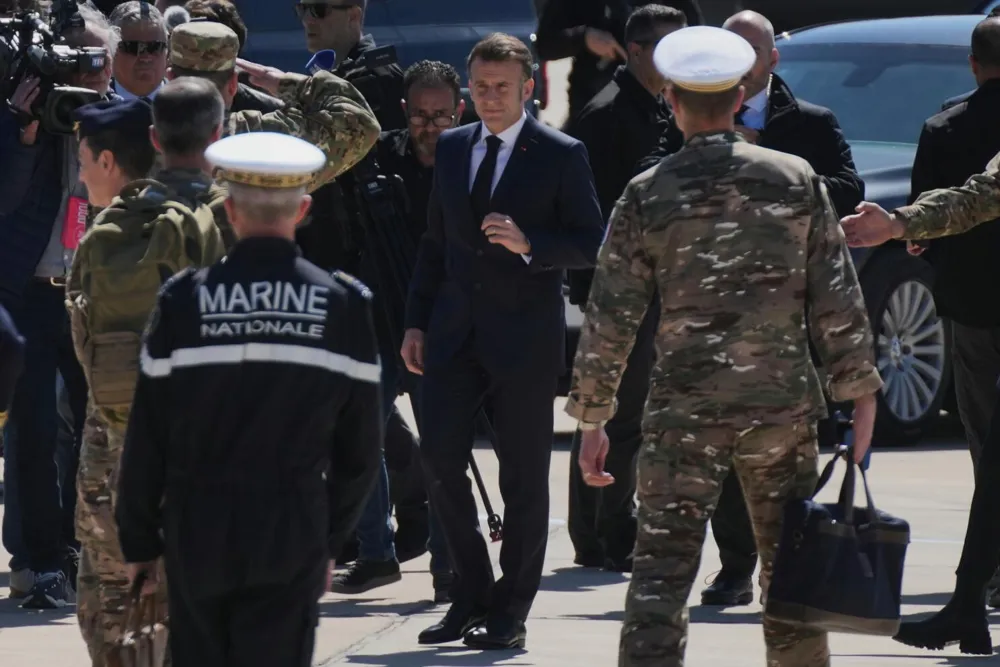 Macron Visits Cyprus Amid Rising Tensions Following Drone Attacks