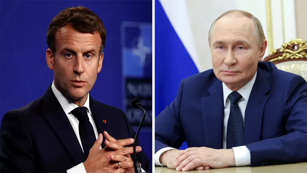 Macron Warns EU Allies Against Trusting Putin, Calls Him 'Predator' at the Gates