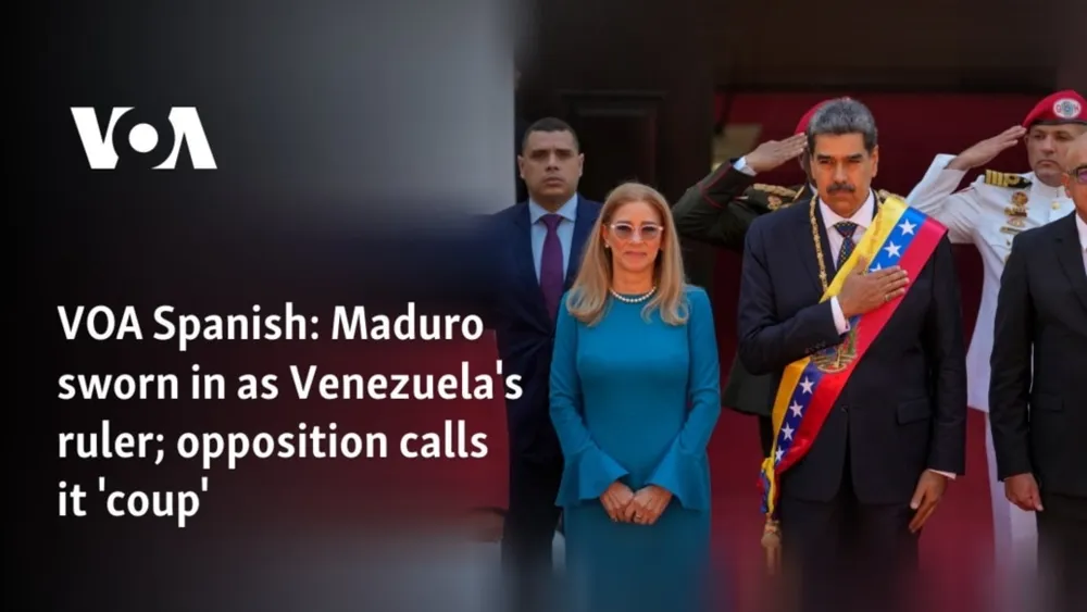 Maduro Begins New Term in Venezuela Amid Sanctions and Opposition Claims of Coup