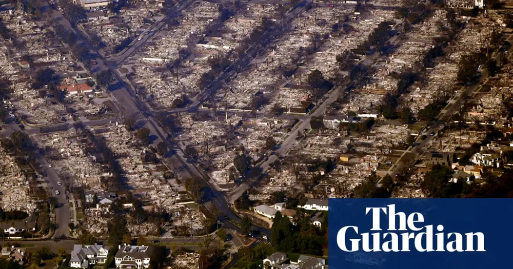 Major Wildfires Ravage Los Angeles Area, Causing Widespread Destruction