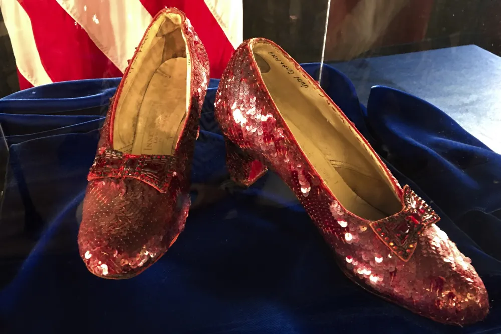 Accused of Hiding Stolen Ruby Slippers, Man to Plead Guilty in Landmark Case