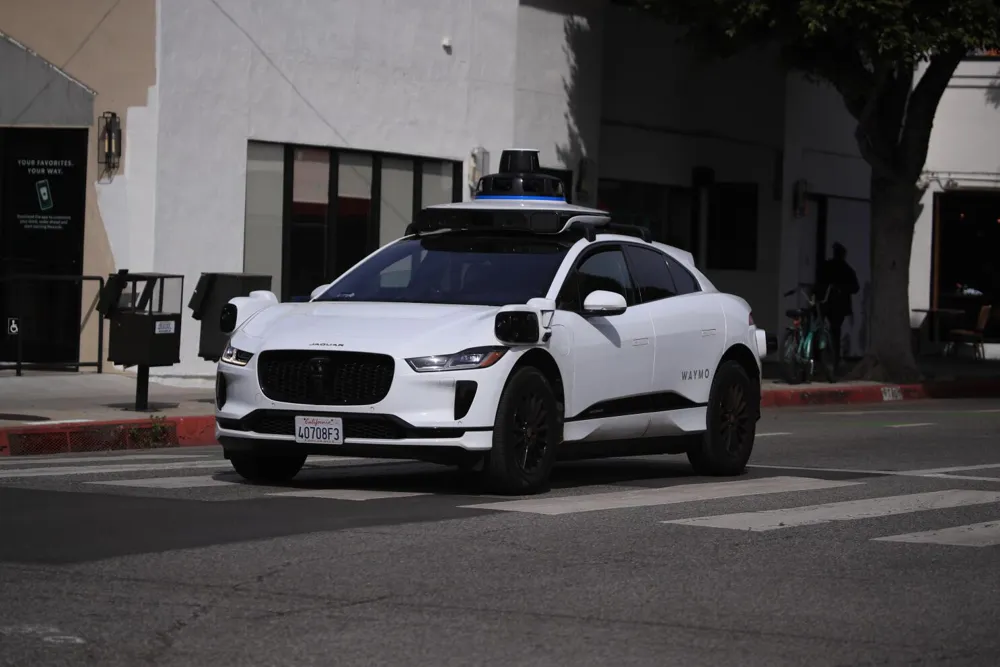 Man detained for attempting to hijack a Waymo self-driving taxi in downtown Los Angeles