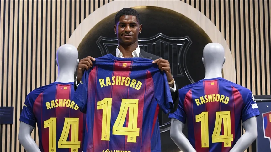 Marcus Rashford Joins Barcelona on Season-Long Loan from Manchester United