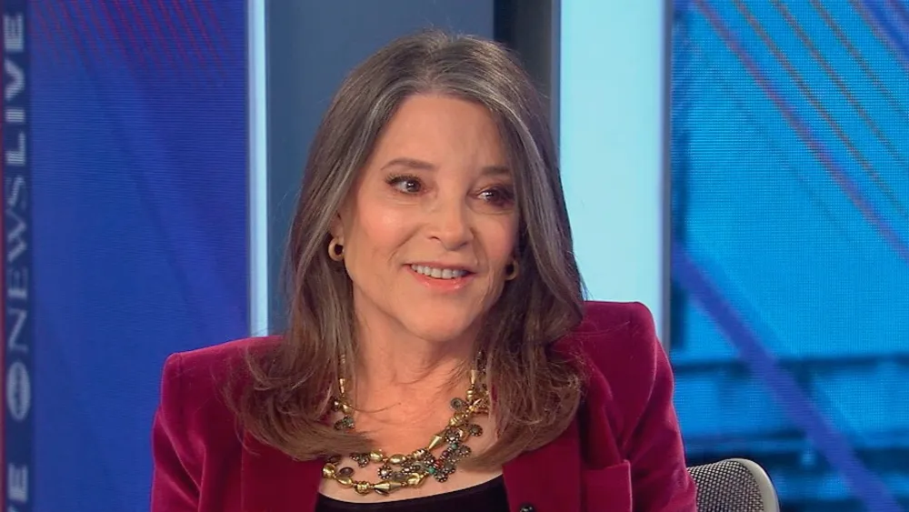 Marianne Williamson Launches Campaign for Chair of Democratic National Committee