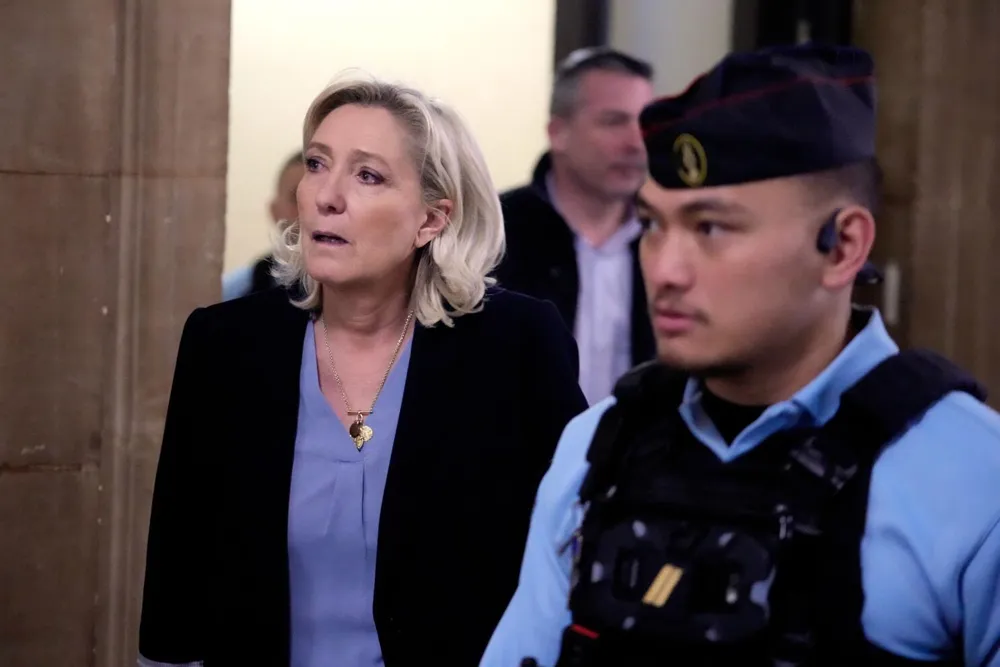 Marine Le Pen Denies Wrongdoing Amid EU Embezzlement Appeal Trial