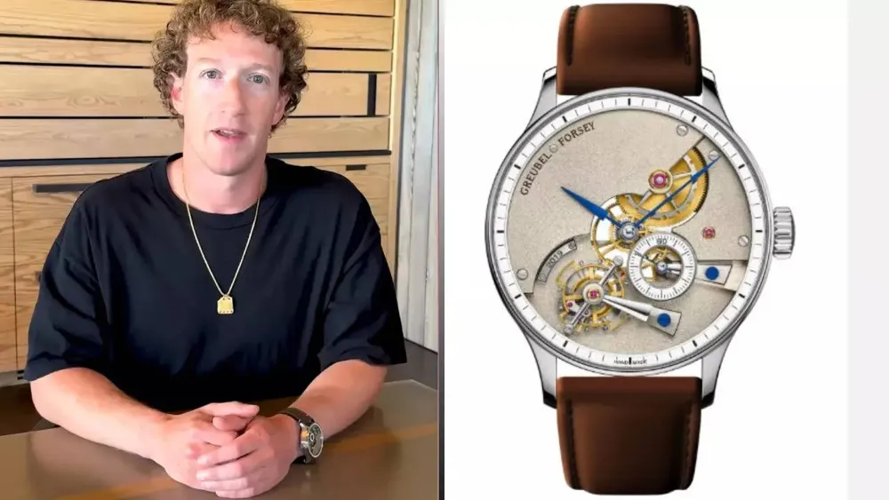 Mark Zuckerberg's $900K Hand-Made Watch: A Look at its Unique Features