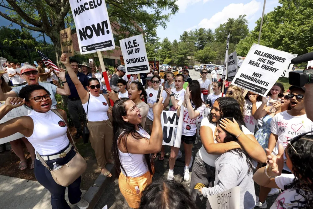Massachusetts teen detained by ICE on volleyball practice commute granted bond