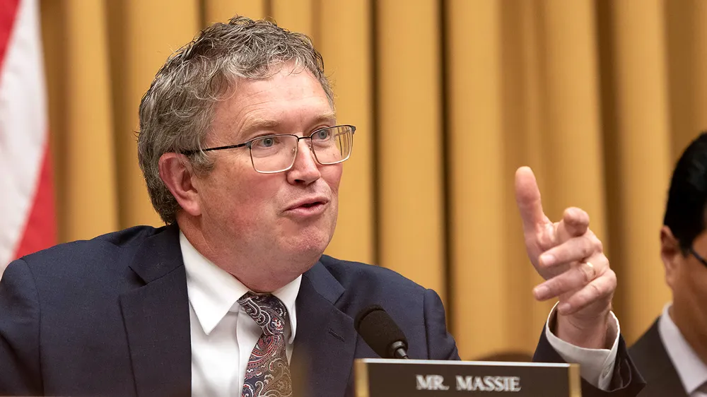 Massie Warns GOP Could Lose House Majority in 2026 Under Johnson's Leadership