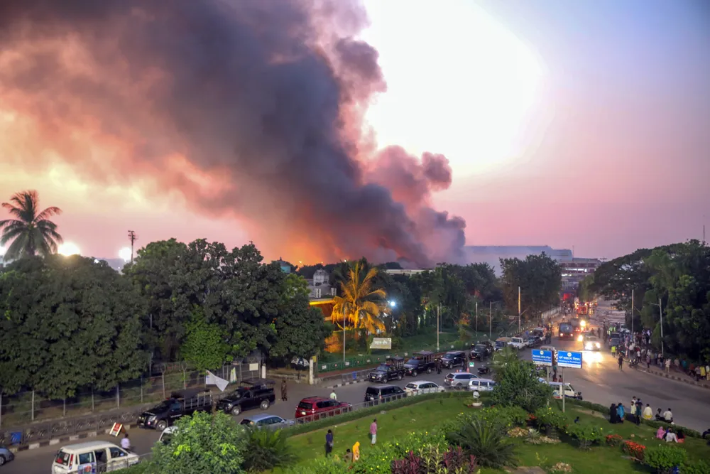Massive Fire at Dhaka Airport Cargo Complex Estimated to Cause $1 Billion in Losses