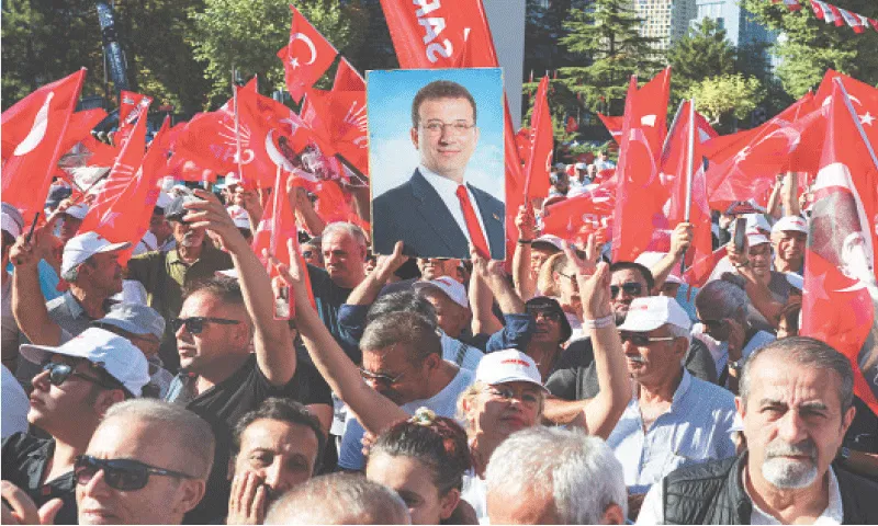 Massive Protests Erupt in Ankara Against Legal Action Targeting Opposition Party