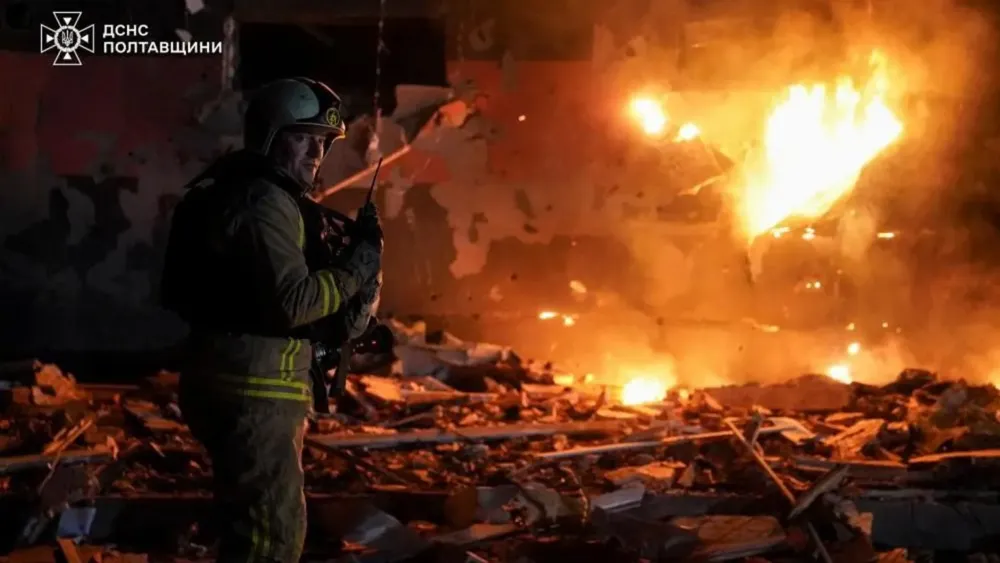 Massive Russian Strikes in Ukraine Kill Five, Disrupt Power Link to Moldova