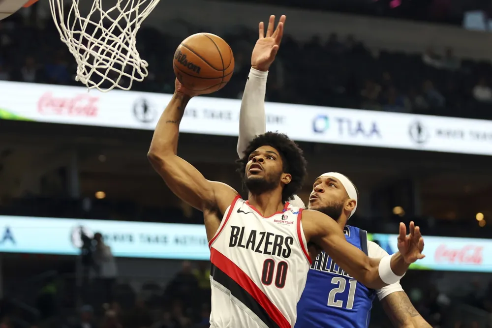 Mavericks rally past Trail Blazers 117-111 fueled by Jaden Hardy's 25 points