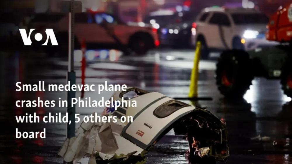 Tragic Plane Crash in Philadelphia Claims Lives of Air Ambulance Crew and Passengers