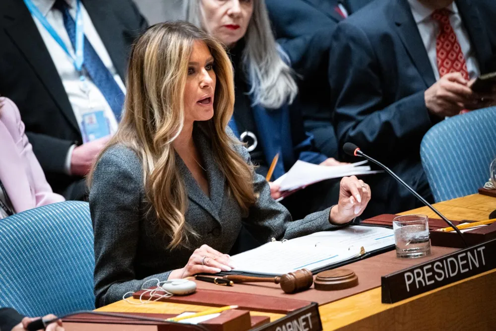 Melania Trump Chairs UN Security Council Meeting on Children in Conflict Amid Ongoing Military Actions