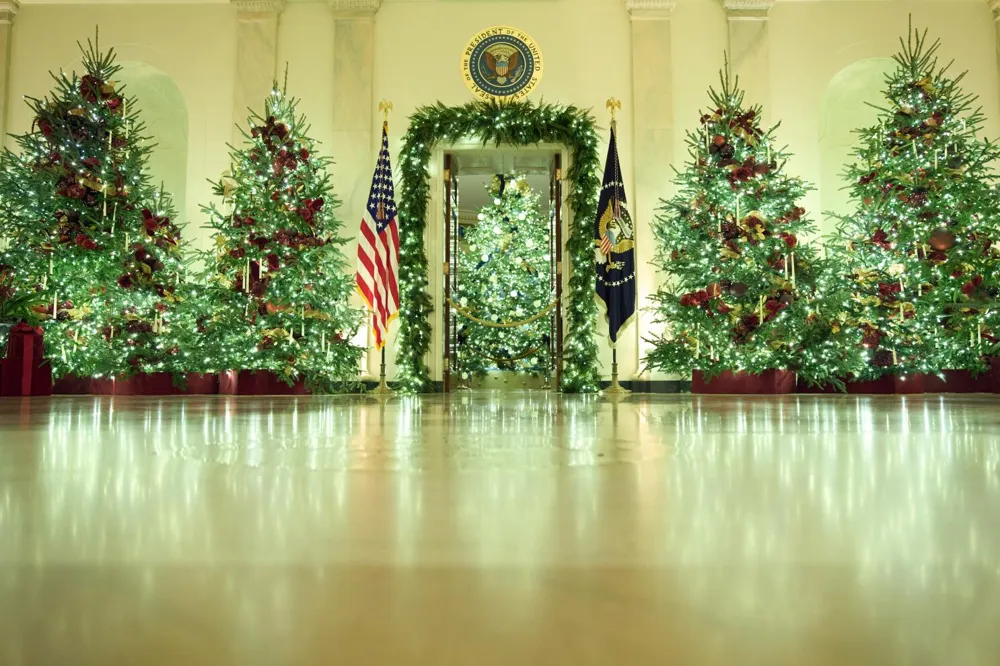 Melania Trump Reveals 2025 White House Christmas Decorations
