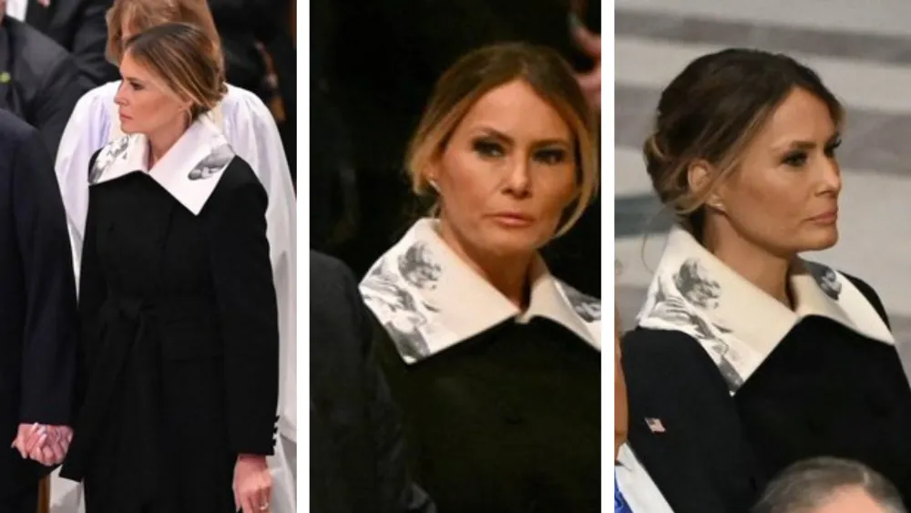 Melania Trump's outfit at Jimmy Carter's funeral faces social media backlash over nun comparison