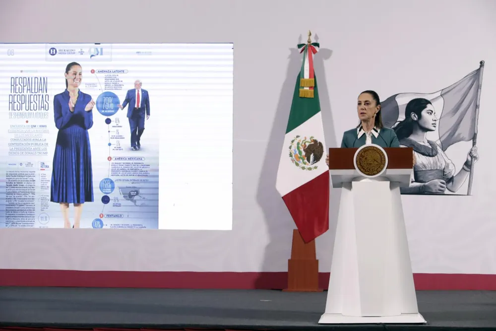 Mexican President Sheinbaum Responds to Trump's Immigration Policies with Emphasis on Sovereignty and Dialogue