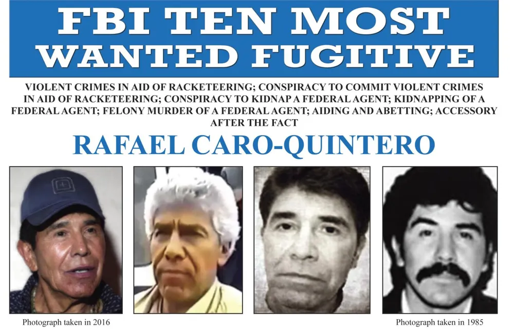 Rafael Caro Quintero Extradited: Notorious Drug Lord Pleads Not Guilty to Murder of DEA Agent Kiki Camarena
