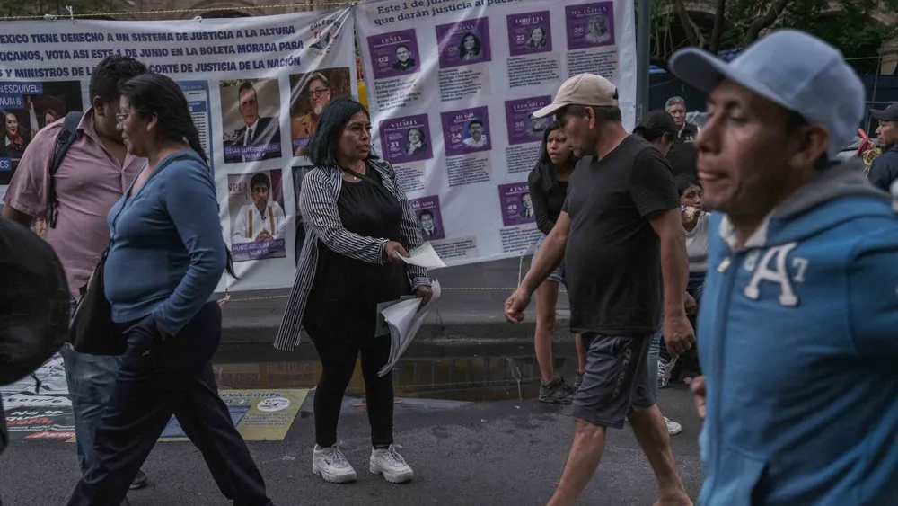 Mexico Faces Criticism and Low Turnout in Historic Judicial Elections