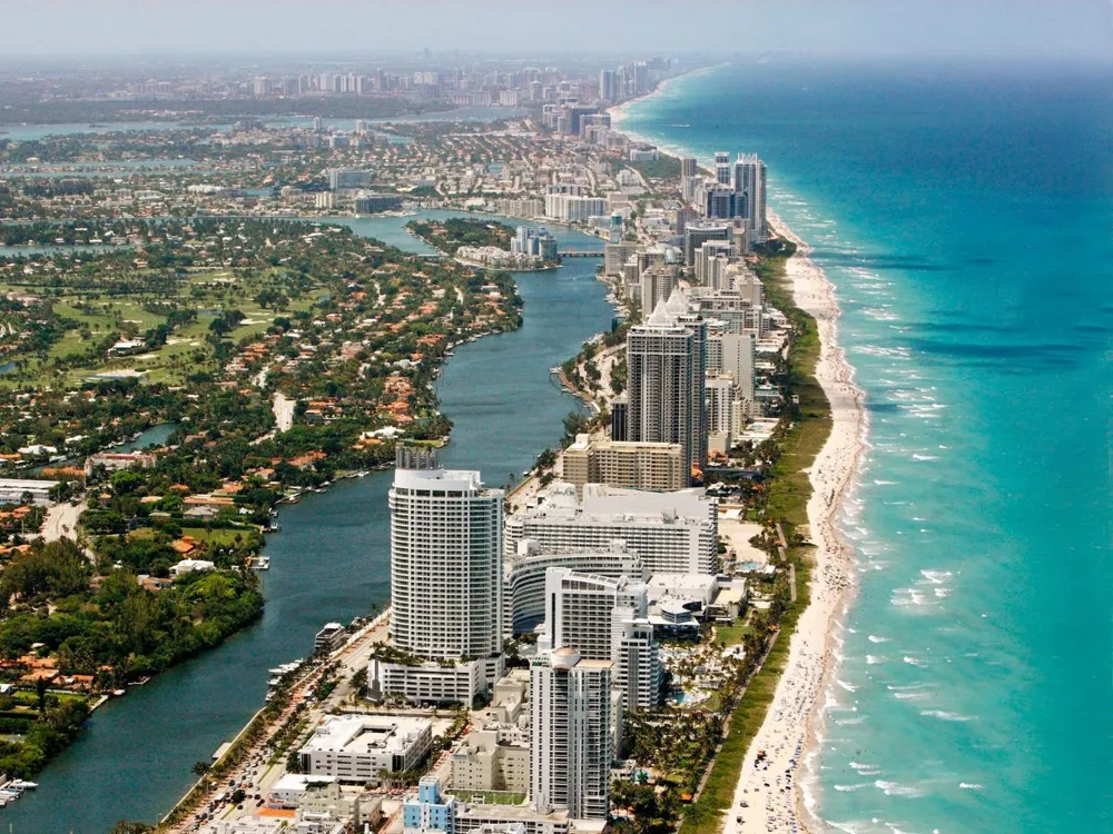 Miami's Sinking High-Rises Highlight Global Coastal Vulnerability