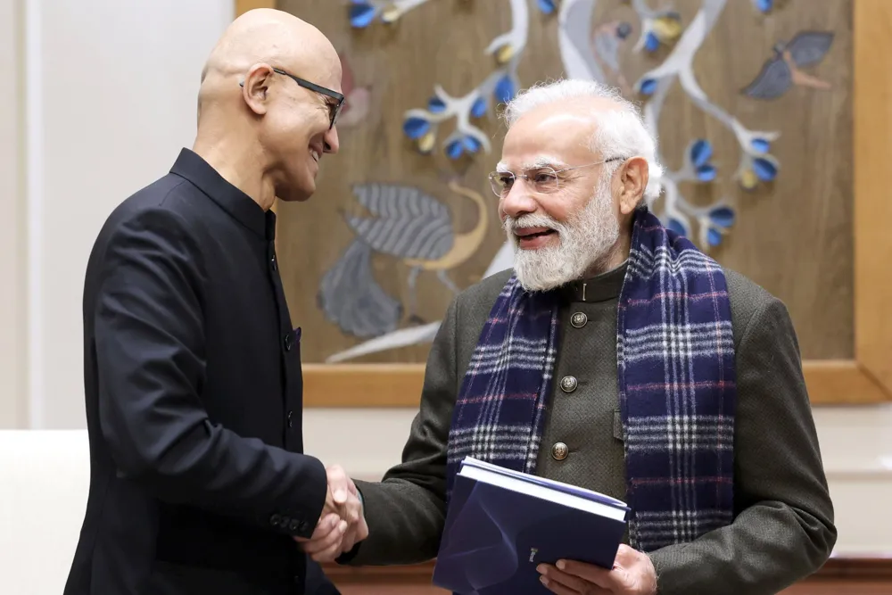 Microsoft Announces $17.5 Billion Investment in India's AI and Cloud Infrastructure